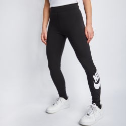 Women Leggings - Nike Essential Nsw Futura - Black-Black