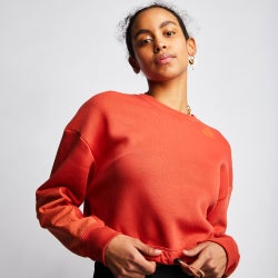 Women Sweatshirts - Nike Swoosh Utility - Red-Red