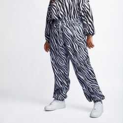 Women Pants - Nike Icon Clash All Over Print Cuffed - Black-Black