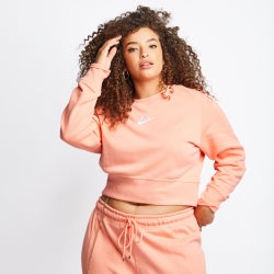 Women Sweatshirts - Nike Air Crew - Mango-Mango