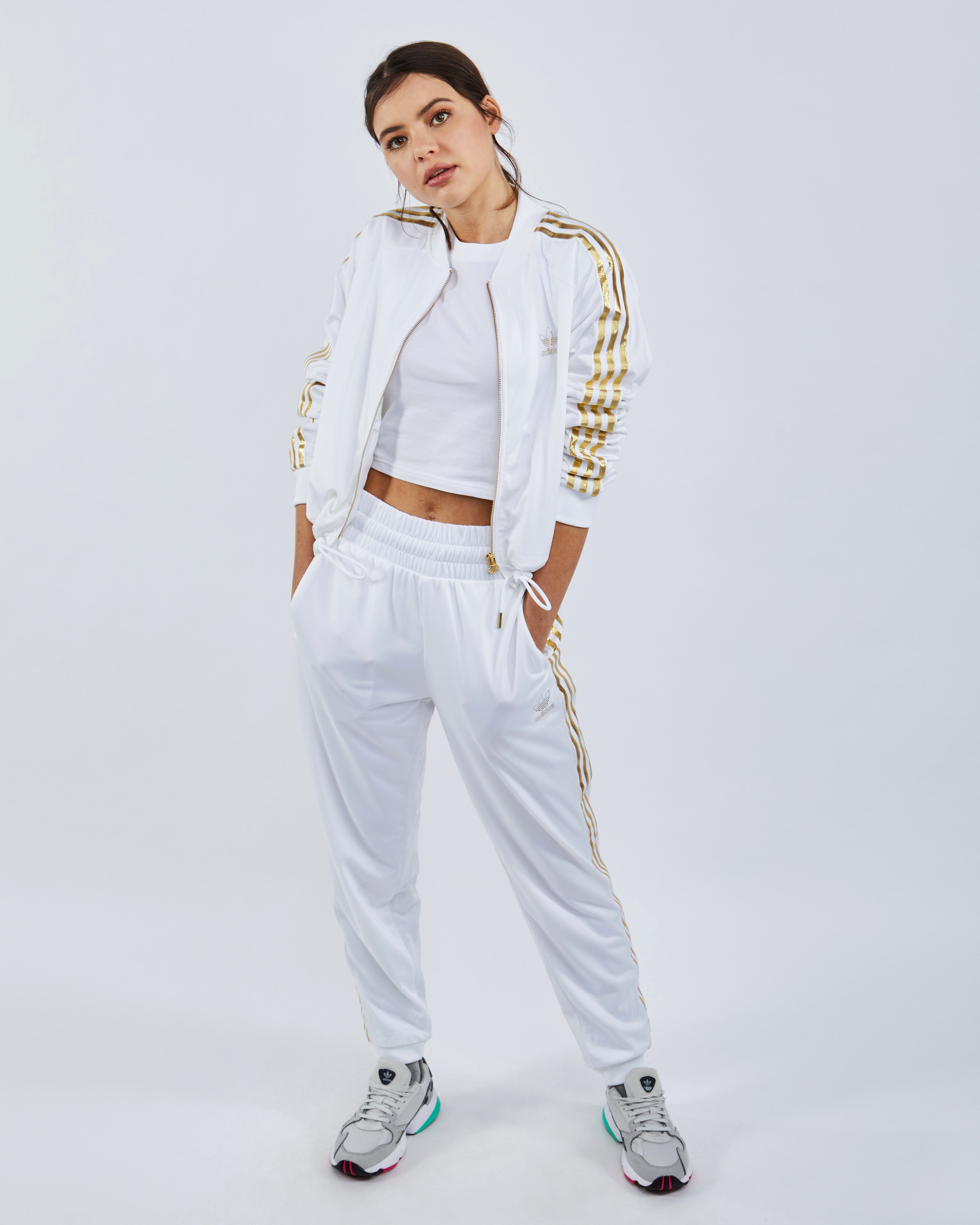 adidas superstar track pants womens