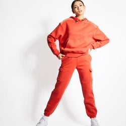 Women Hoodies - Nike Utility Over The Head - Tan-Tan