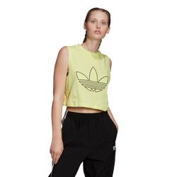 Women Vests - adidas Fakten - Volt-Black-Volt