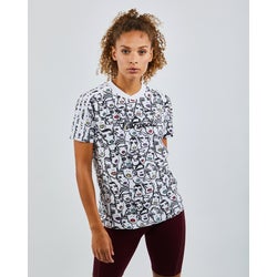 Women T-Shirts - adidas Fiorucci - White-Multi-Multi