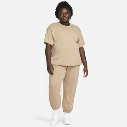 Women T-Shirts - Nike Essentials Plus Boyfriend - Tan-Tan