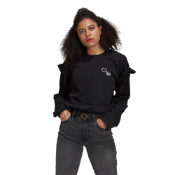 Women Sweatshirts - adidas Originals - Black-Black
