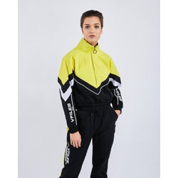 Women Track Tops - Fila X Vfiles Chauser - Volt-Black-Volt