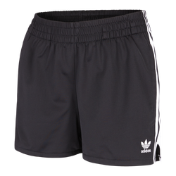 Women Shorts - adidas 3 Stripes - Black-Black