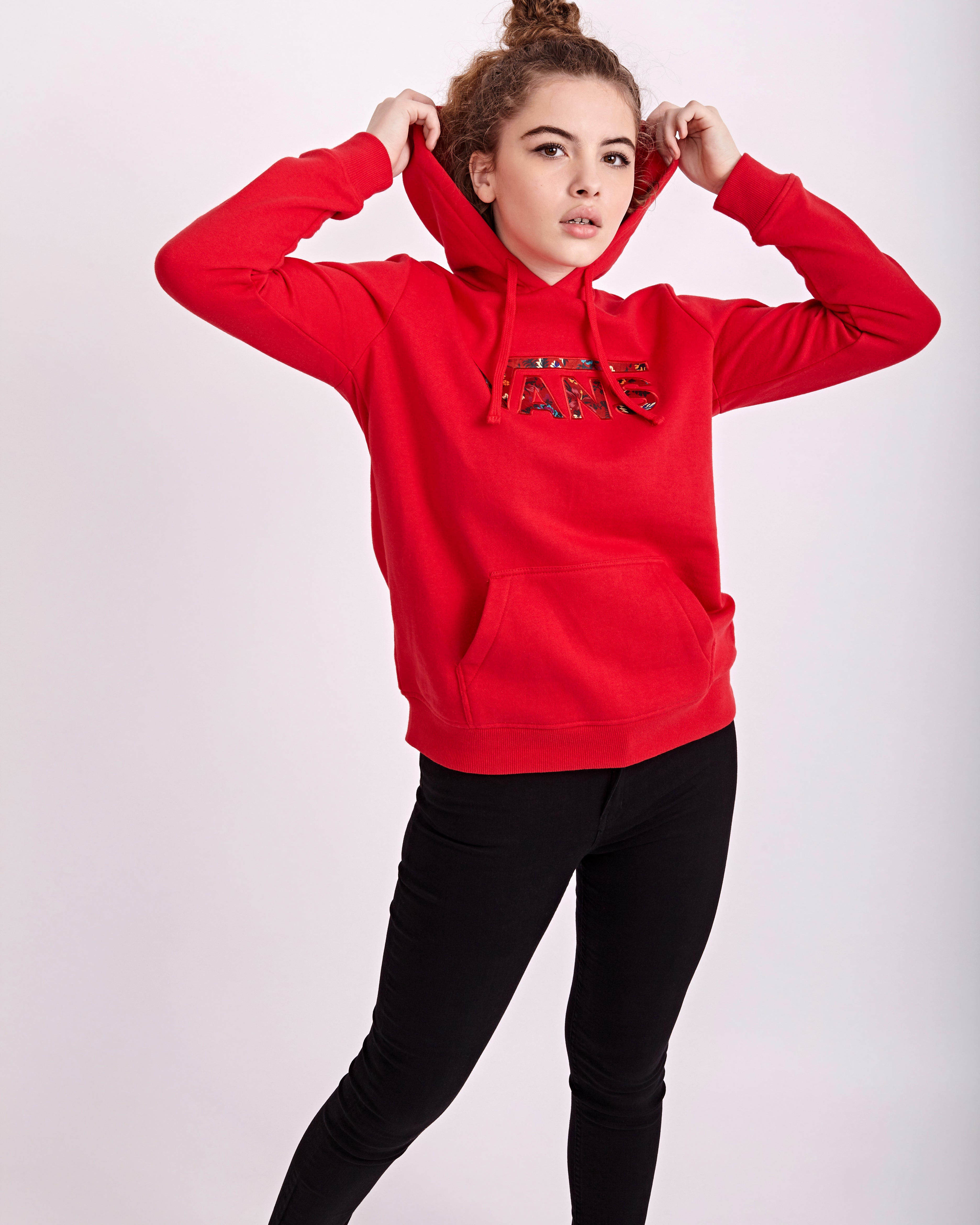 women in hoodies