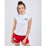 White-White-Black - E-KAP AUTH BAWSER TEE WHT