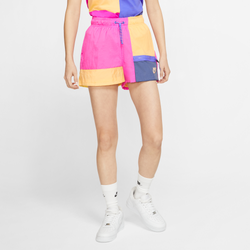 Women Shorts - Nike Icon Clash - Fire Pink-Topaz Gold