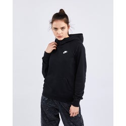 Femme Hoodies - Nike Essentials - Black-White-Black