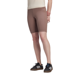 Women Shorts - adidas Adicolor Essentials Shorts - Trace Brown-Trace Brown