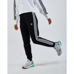 Women Pants - adidas Adicolor - Black-White-Black