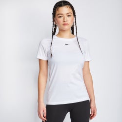 Women T-Shirts - Nike Essentials Regular Fit - White-White-White
