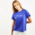 Champion Brand Manifesto - Women T-Shirts Blue-Blue-Blue | 