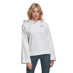 Women Hoodies - adidas Originals - White-White
