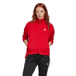 Women Track Tops - adidas Track - Scarlet-Scarlet