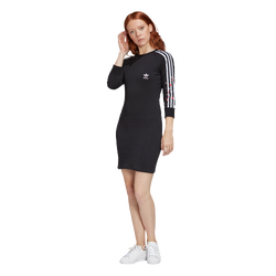 Women Dresses - adidas 3 Str - Black-Black