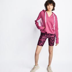 Women Hoodies - Under Armour Rival Over The Head - Pink-Pink