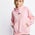 Champion Logo Over The Head - Women Hoodies Pink-Pink
