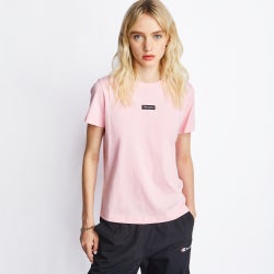 Women T-Shirts - Champion Logo - Pink-Pink