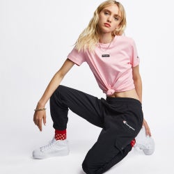 Women Pants - Champion Woven Cargo - Black-Black