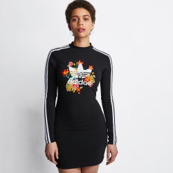 Women Dresses - adidas Her Studio Floral - Black-Black