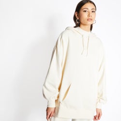 Women Hoodies - Puma Classic Oversized Over The Head - Off White-Off White