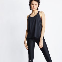 Women Vests - Under Armour Rival - Black-White