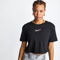 Women T-Shirts - Nike Dance Shortsleeve - Black-Black