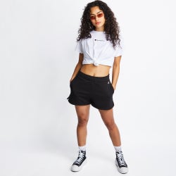 Women T-Shirts - Champion Shortsleeve - White-White
