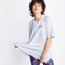 Women T-Shirts - Under Armour Shortsleeve - White-White