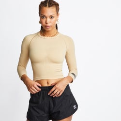 Women T-Shirts - adidas Formation Tee - Beige-Beige