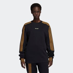 Women Sweatshirts - adidas X Ivy Park - Black-Black