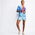 Tommy Jeans Basketball - Women Shorts Placed Tropical Prin-Placed Tropical Prin