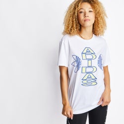Women T-Shirts - adidas Loose Collegiate T-Shirt - White-White