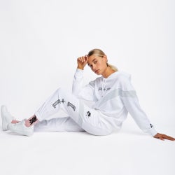 Women Pants - Nike Air Cuffed - White-Pure Platinum-(Black)