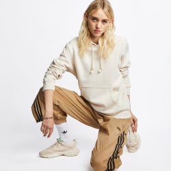 Women Hoodies - adidas Adicolor Essentials Fleece Hoodie - Off White-Off White