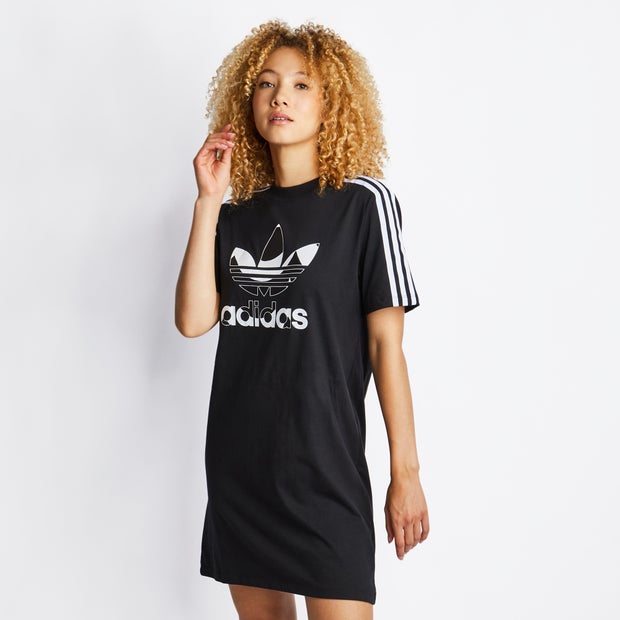 Adidas Marimekko Trefoil Print Infill Tee Dress - Donna Vestiti