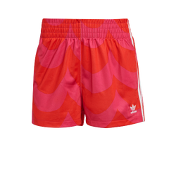 Women Shorts - adidas Marimekko Shorts - Red-Red