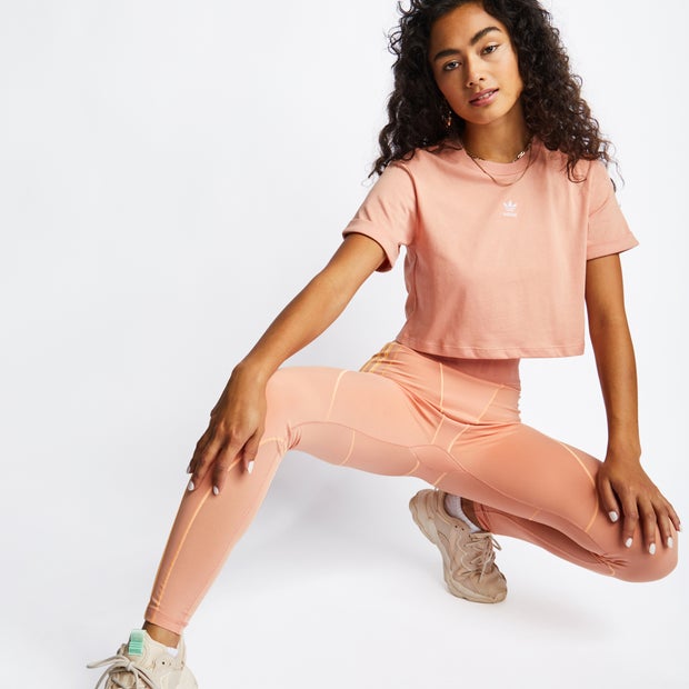 dempen munitie Conciërge adidas Originals Shortsleeve - Women's T-Shirts - Pink - 100% Cotton - Size  34 - Foot Locker - Foot Locker | StyleSearch