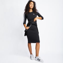 Women Dresses - adidas Originals - Black-Black