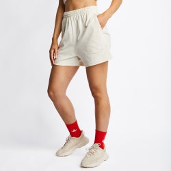 Women Shorts - adidas Adicolor Essentials Shorts - Off White-Off White