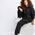 Nike Essentials Plus Open Hem - Women Pants Black-Black
