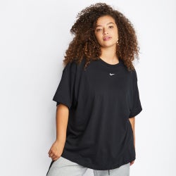 Women T-Shirts - Nike Essentials Plus Boyfriend - Black-Black