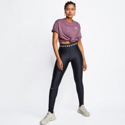 Women T-Shirts - Under Armour Shortsleeve - Purple-Purple