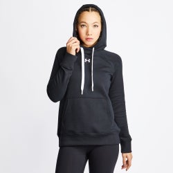 Women Hoodies - Under Armour Over The Head - Black-Black