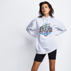 Women Hoodies - Tommy Jeans Over The Head - White-White