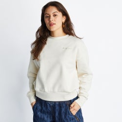 Women Sweatshirts - Champion Eco Future Crew Neck - Off White-Off White